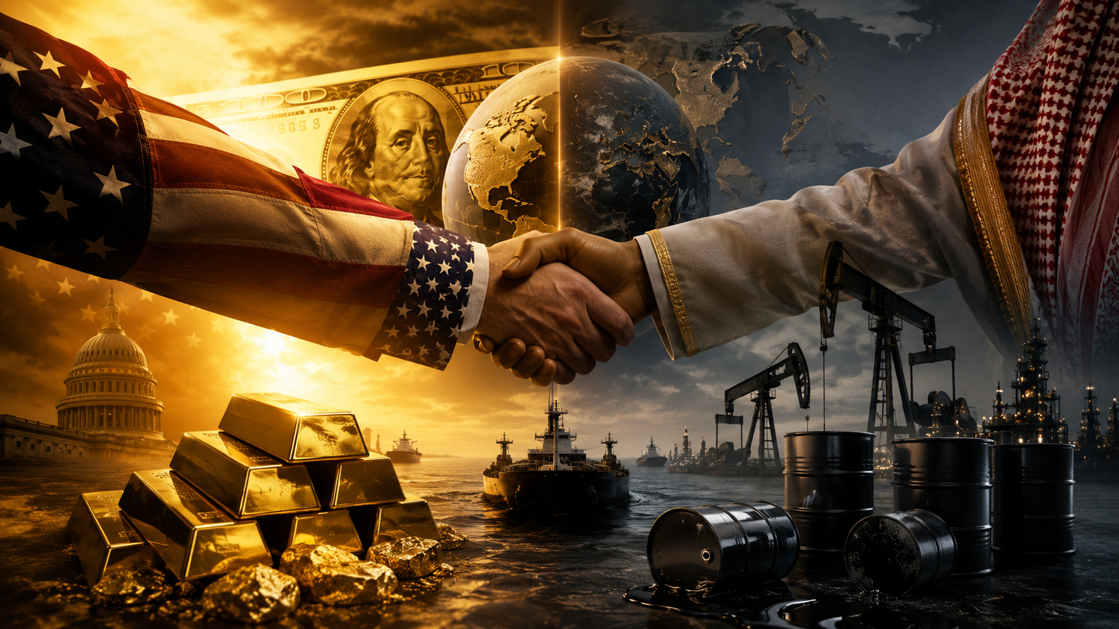 How the US Dollar Traded Gold for Oil—and Conquered the Global Economy