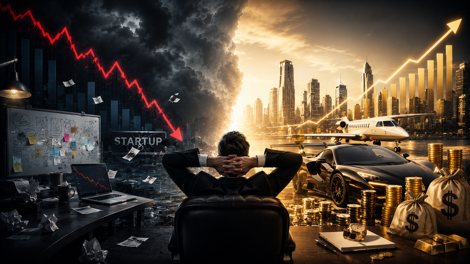The Billion-Dollar Illusion: Why Founders Get Rich While Their Startups Lose Money